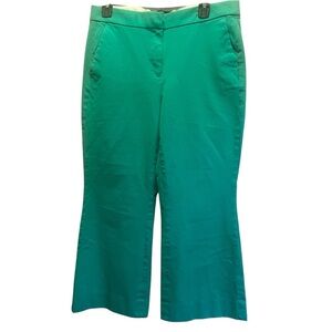 J Crew Size 10 Women's Green Pants